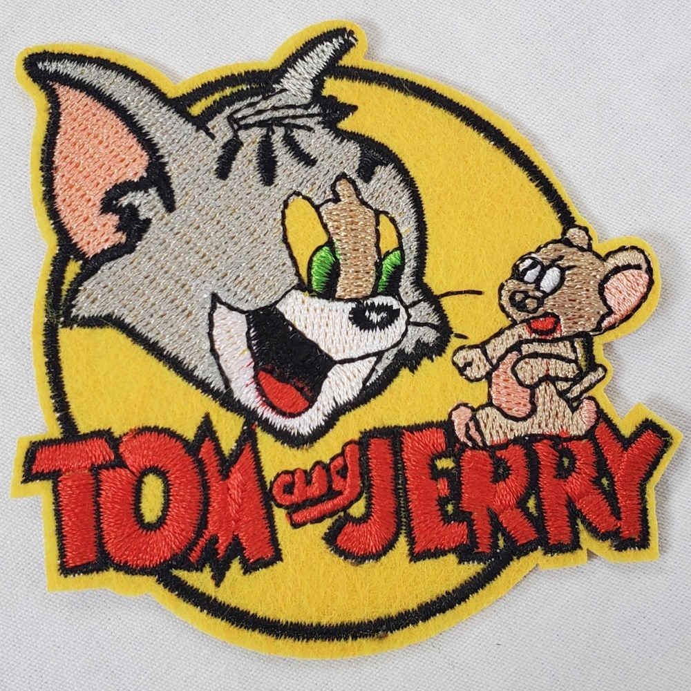 Tom and Jerry 3" Iron On Patch
